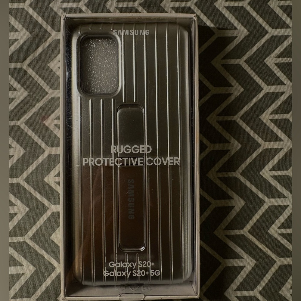Samsung Galaxy S20+ Rugged Cover - Metallic Gray